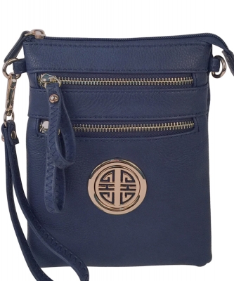 Fashion Logo Cross Body Bag WU002L NAVY